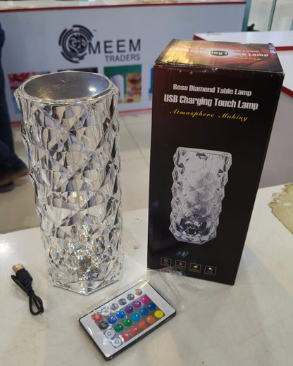 Rose Diamond Table Lamp