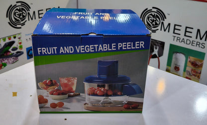 Automatic electric fruit peeler