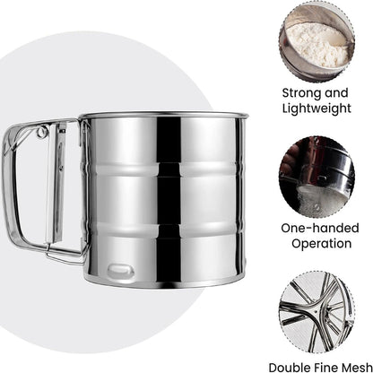 Stainless Steel Flour Strainer