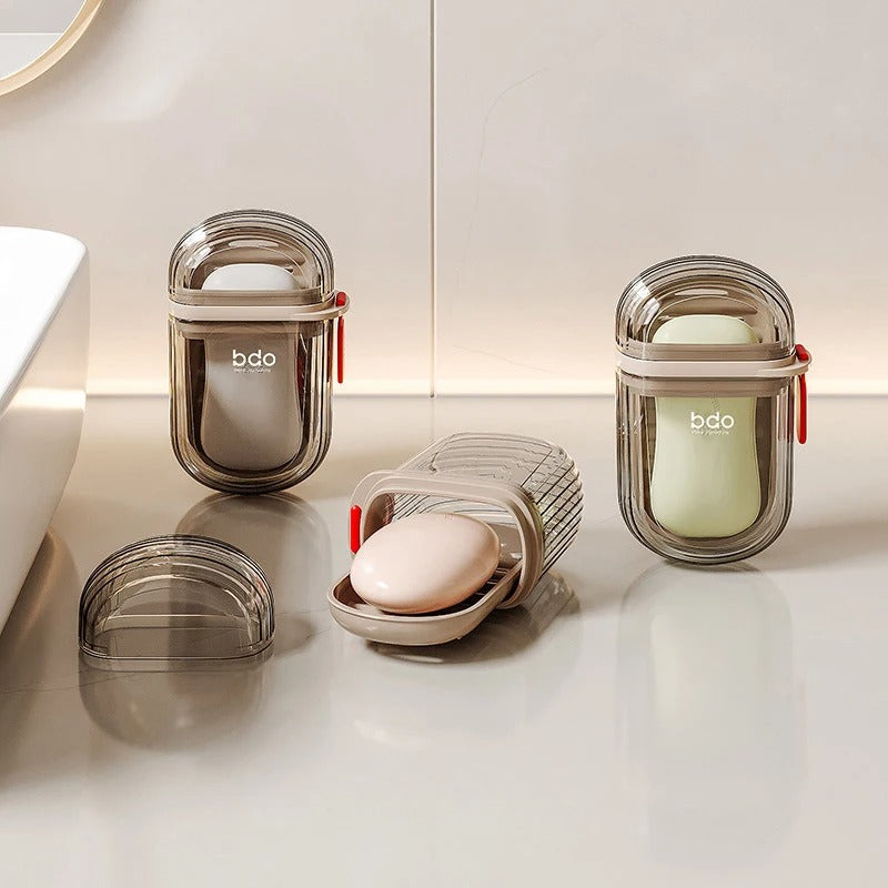 Portable Soap Dish Box (Pack of 2)