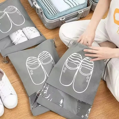 Dust-Proof Travel Shoe Bag (Pack of 8)