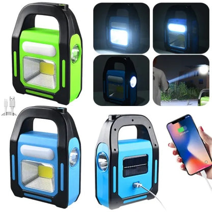 Rechargable Led Emergency Hurry Bolt Work Light - Three Light Source