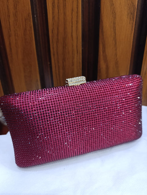 Imported High Quality Rhine Stone Clutches