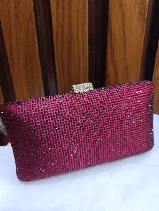 Imported High Quality Rhine Stone Clutches