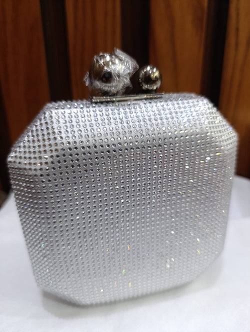 Imported High Quality Rhine Stone Clutches