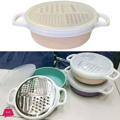 4-IN-1 MULTI GRATER | WITH CASE & PLASTIC COVER