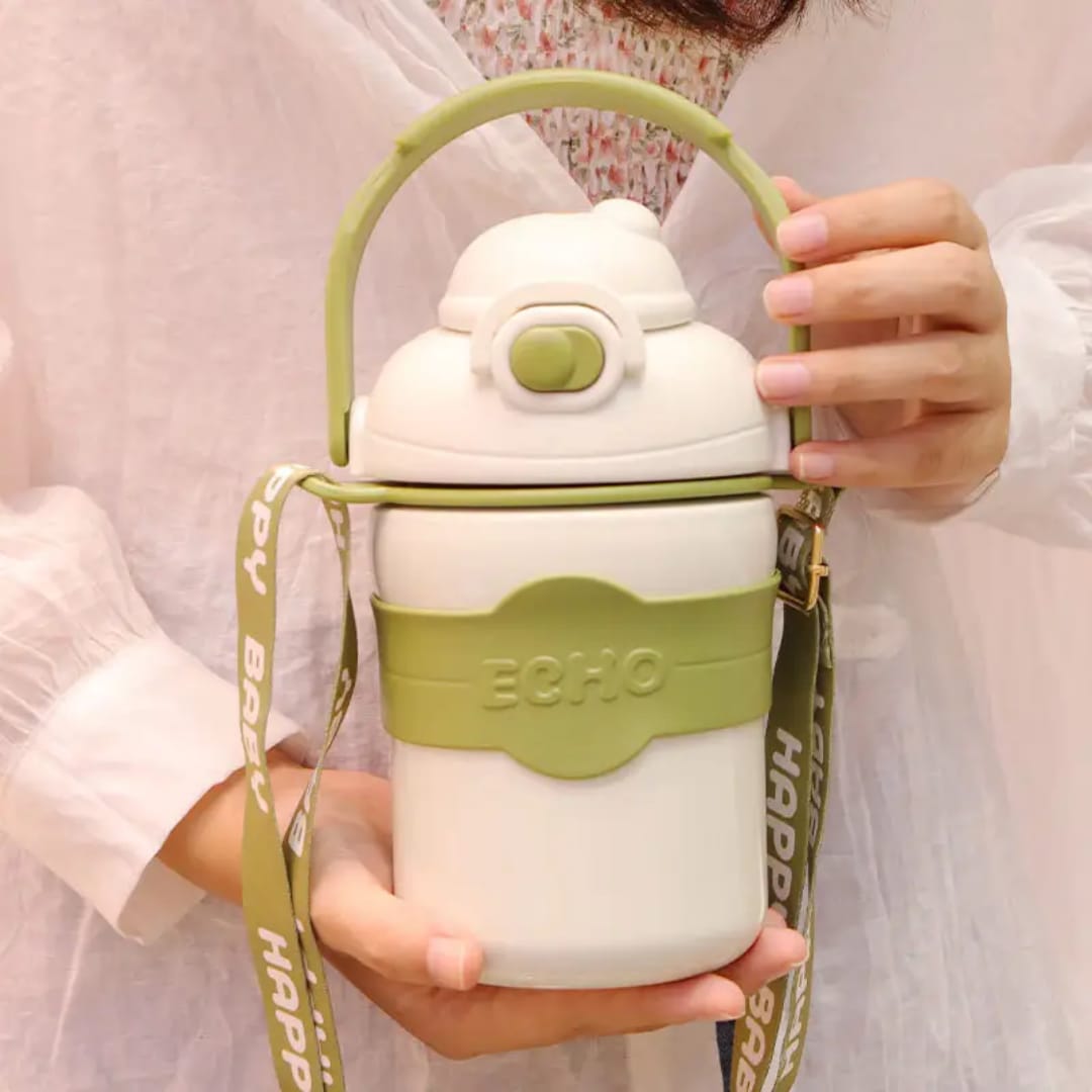 School Kids hot & cool steel water bottle capacity 750ml